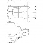 40 adet autocad dwg merdiven detayları çizimi