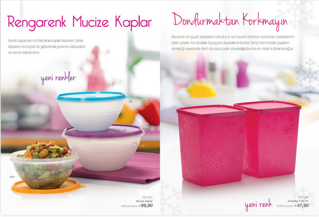 Tupperware 4.Hafta İndirim Ürünleri 2015