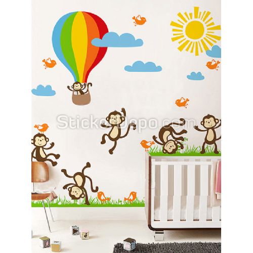 Çocuk ve Bebek Odası Duvar Sticker Modelleri