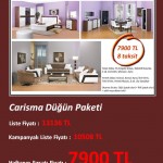 HAFTANIN FIRSATI: CARISMA DÜĞÜN PAKETİ