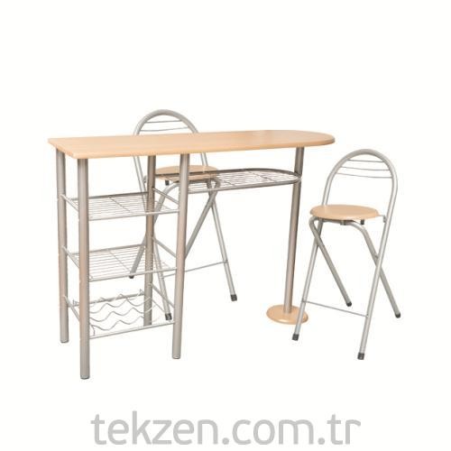 Tekzen Home Kahvaltı Masa Sandalye Seti Dr-9-396a dx7802 lk89 ...