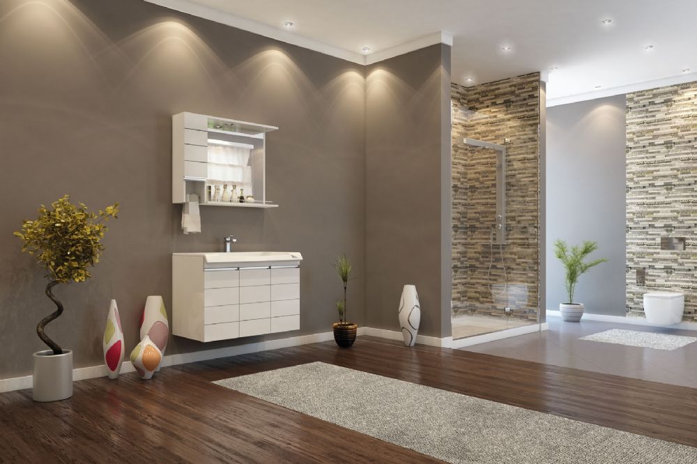 Modern Banyo Dolapları Modelleri 2016