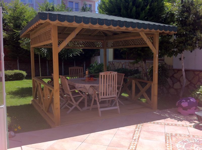 Ahşap Kameriye, Ahşap Pergola, ahşap kamelya fiyatları, ahşap ...