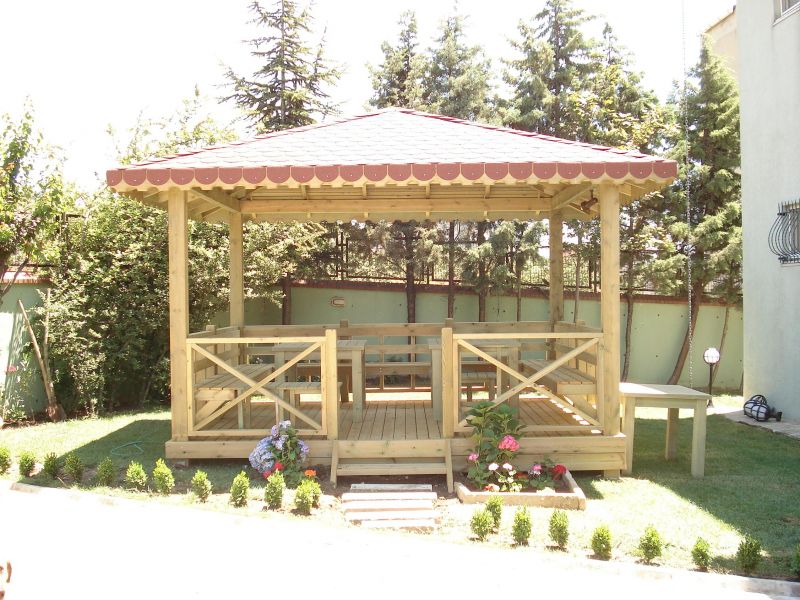 Ahşap Kameriye, Ahşap Pergola, ahşap kamelya fiyatları, ahşap ...