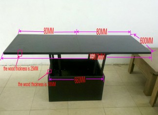 katlanır tasarım yemek masası B12-Ahşap Masalar-ürün Kimliği ...