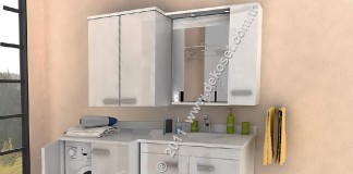 Çamaşır makinalı banyo dolapları – Banyo Dolapları Modelleri ...