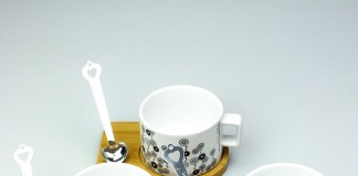 Mıknatıs Standlı Kaşıklı Kahve Fincanı - 16,9 TL