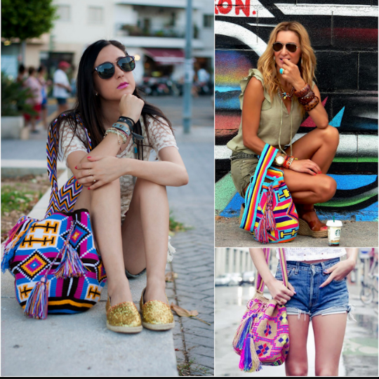 ReybiRey: Wayuu Mochila Bag (Wayuu Bag-Kilim Desenleri)